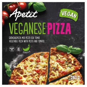 Pizzaförpackning Fazer Veganese