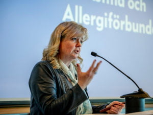 Mikaela Odemyr, ordförande för Astma- och Allergiförbundet.