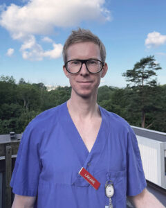 Mikael Alsterholm, överläkare vid Sahlgrenska universitetssjukhuset